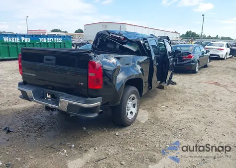 2021 Chevrolet Colorado 4Wd Long Box Wt из США, поврежденный, VIN 1GCGTBEN8M1102474